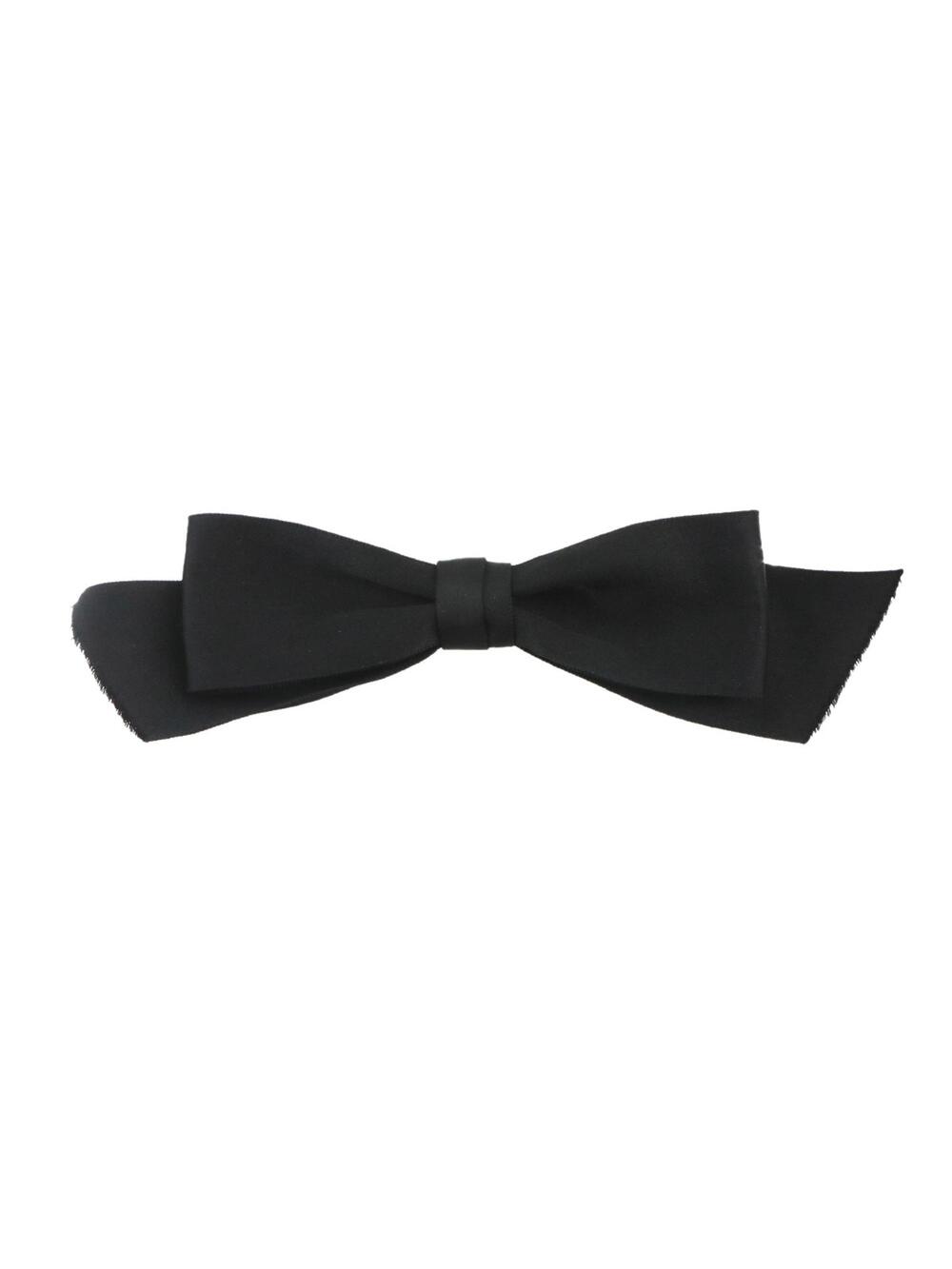 Chanel Brooch Satin Black #351432C49B
